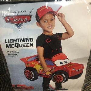 Cars Lightening McQueen Car Ride Along Costume